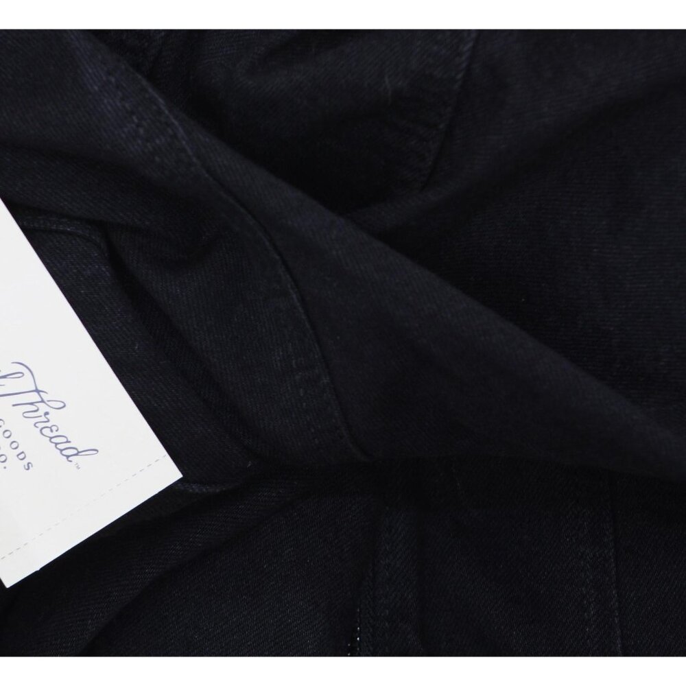 NWT Universal Thread Womens Denim Tailored Corset Midi Dress 91829603 Black 4 - Picture 6 of 8